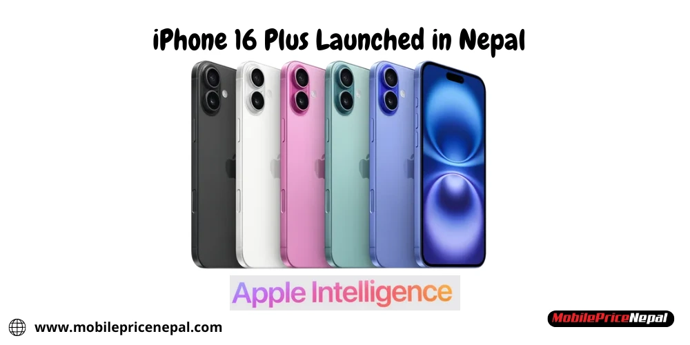 iPhone 16 Plus launched in Nepal